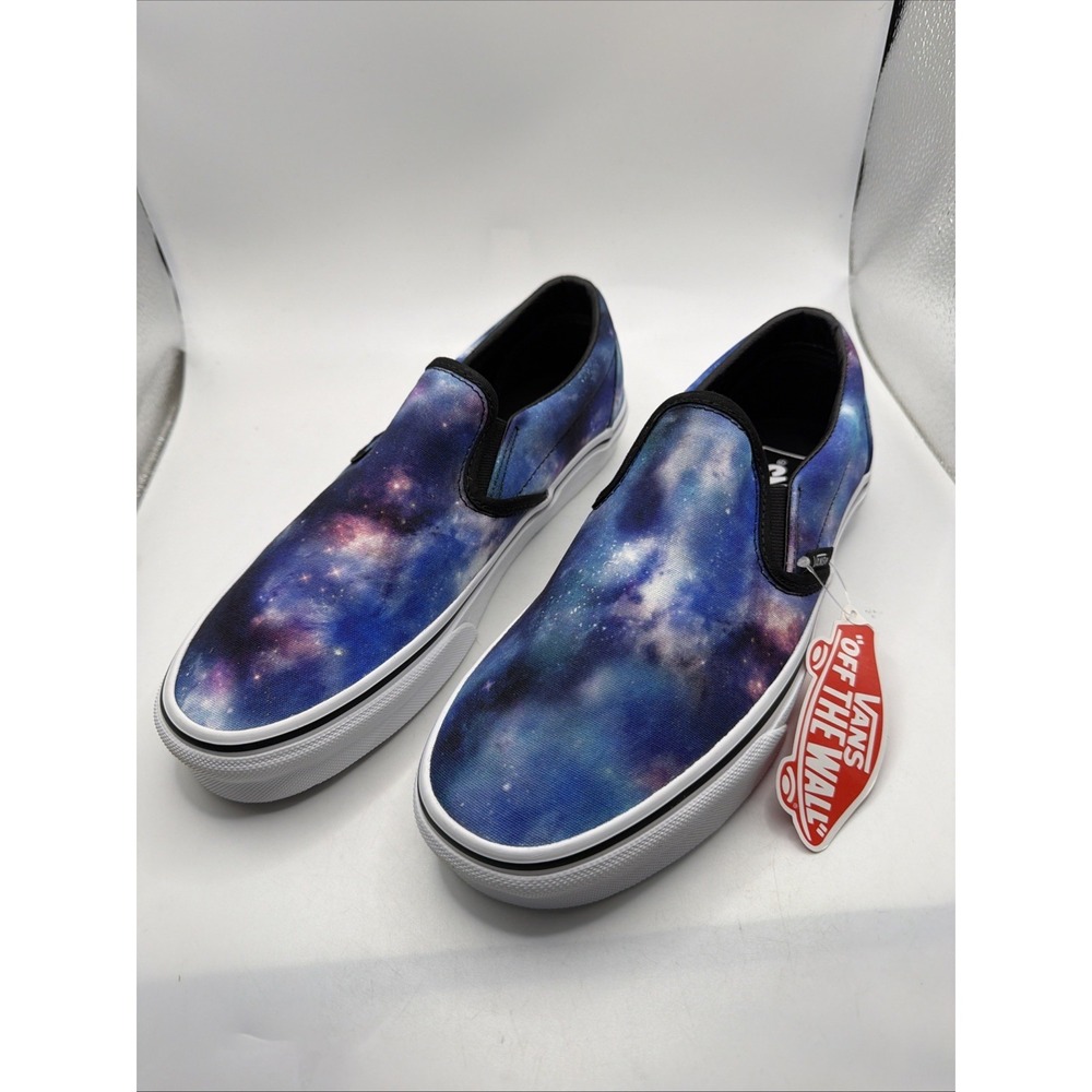 Vans Off The Wall Classic Slip On Galaxy Men's 7.5 Women's 9. New